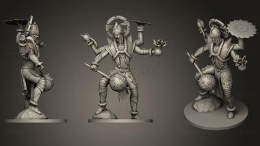 3D model Sci Fi Vishnu (STL)